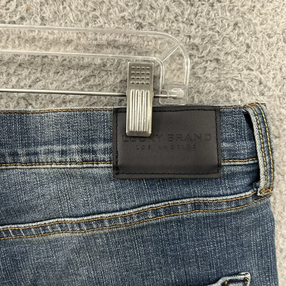 Lucky Brand Jeans Mens 36x30 Blue Denim 410 Athletic Slim Medium Wash Stretch